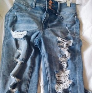 Distressed denim American Eagle jeans